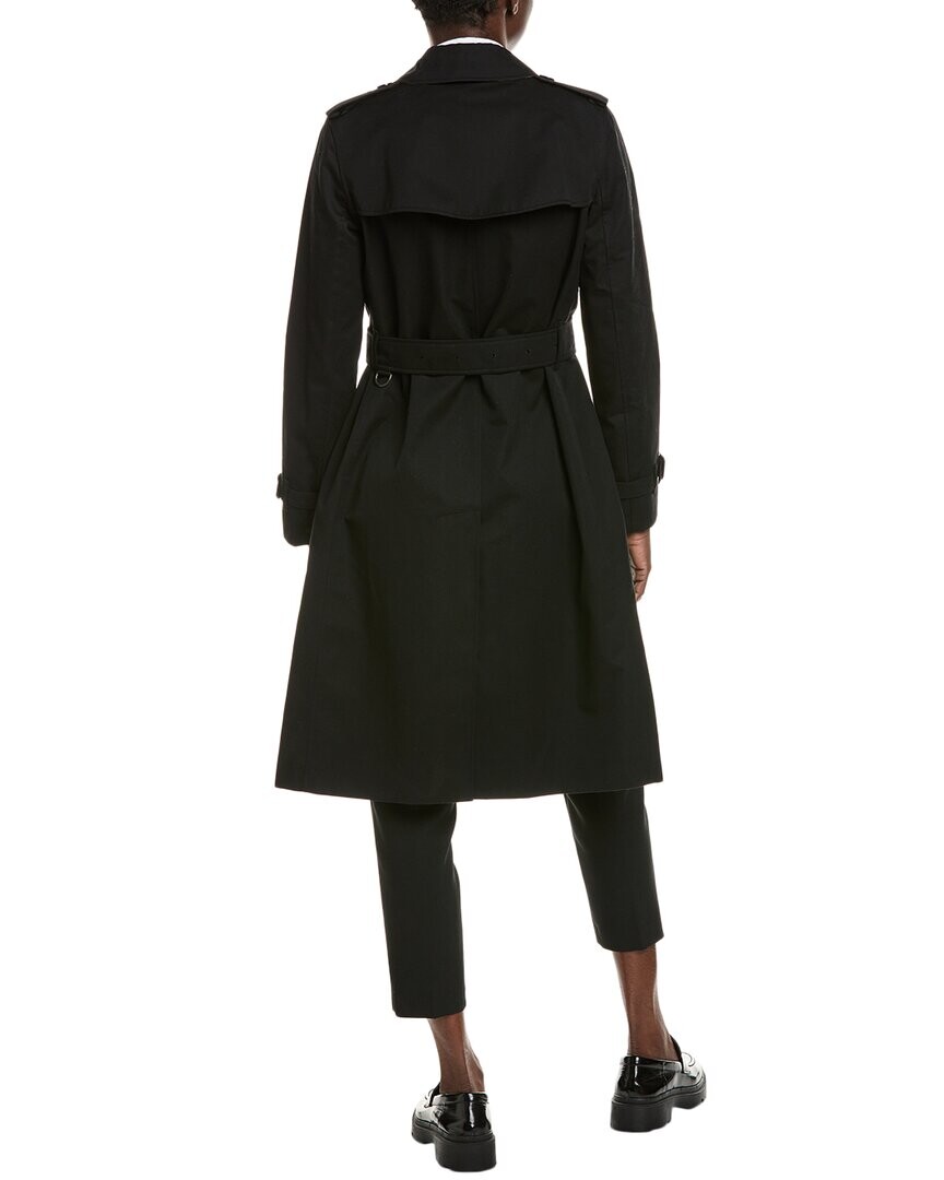 

Тренч Burberry Kensington, черный