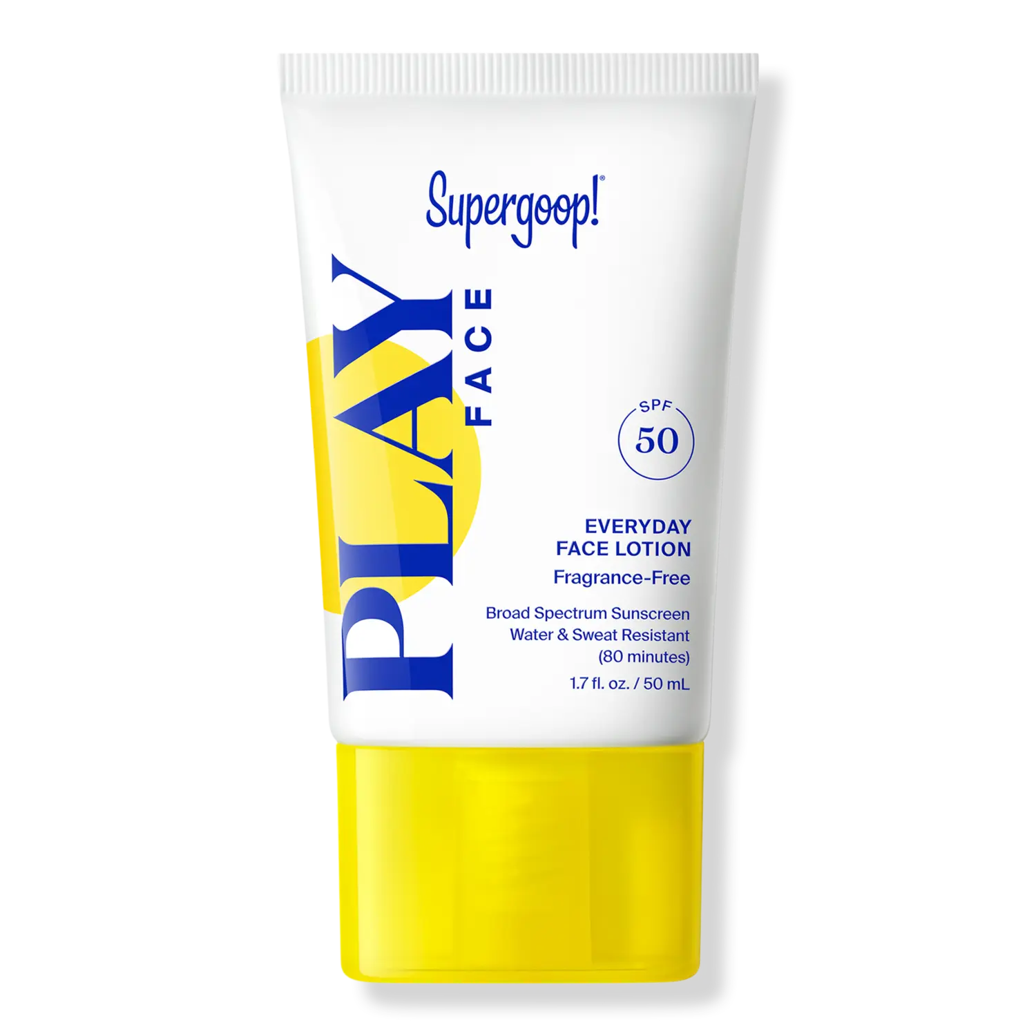 

PLAY Ежедневный лосьон для лица SPF 50, солнцезащитный крем без отдушек Supergoop!