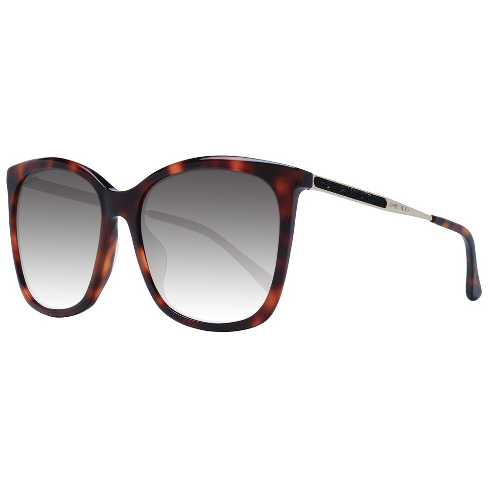 

Коричневые женские солнцезащитные очки Jimmy Choo Eyewear