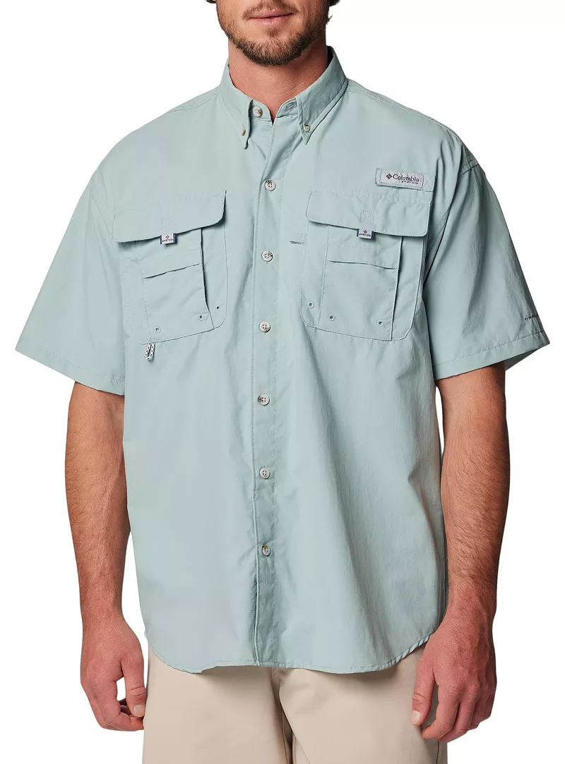 

Мужская рубашка на пуговицах Columbia PFG Bahama, цвет Crushed Blue