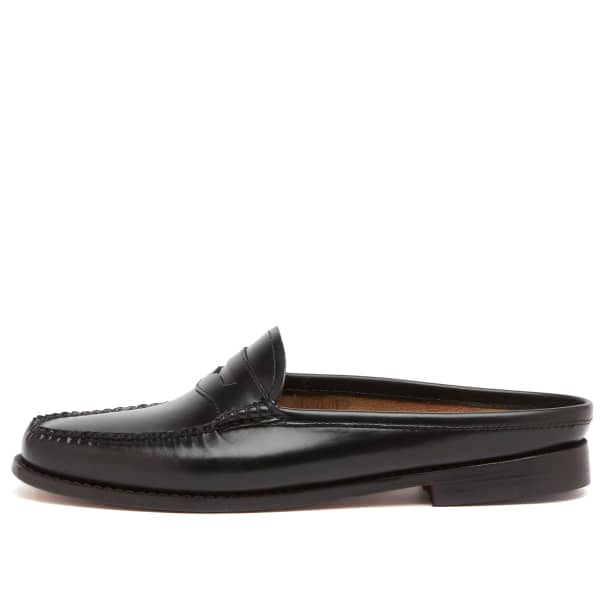 Пенни мюли мокасины Bass Weejuns, Black Leather