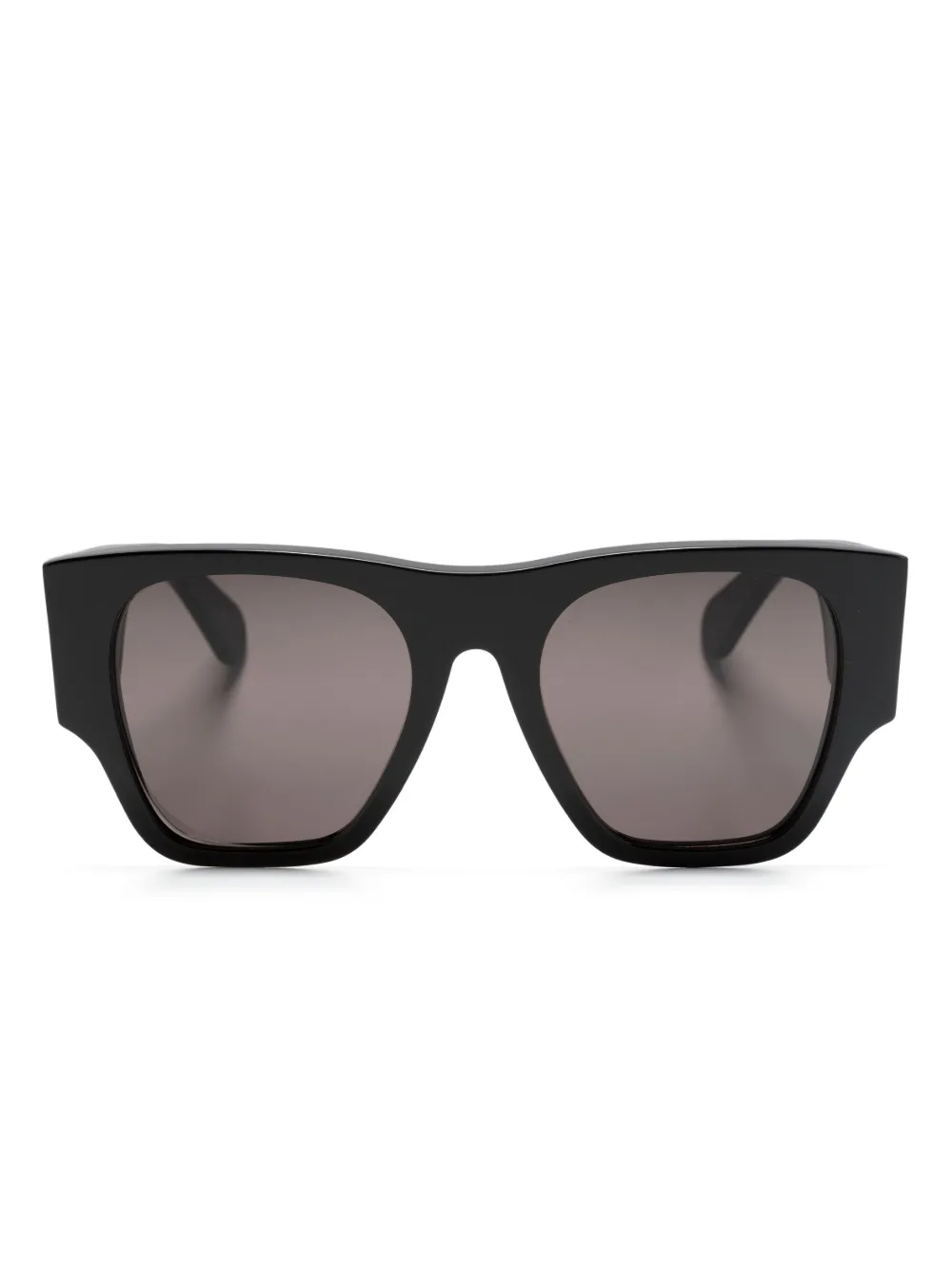 

Солнцезащитные очки в массивной D-образной оправе Chloé Eyewear, черный