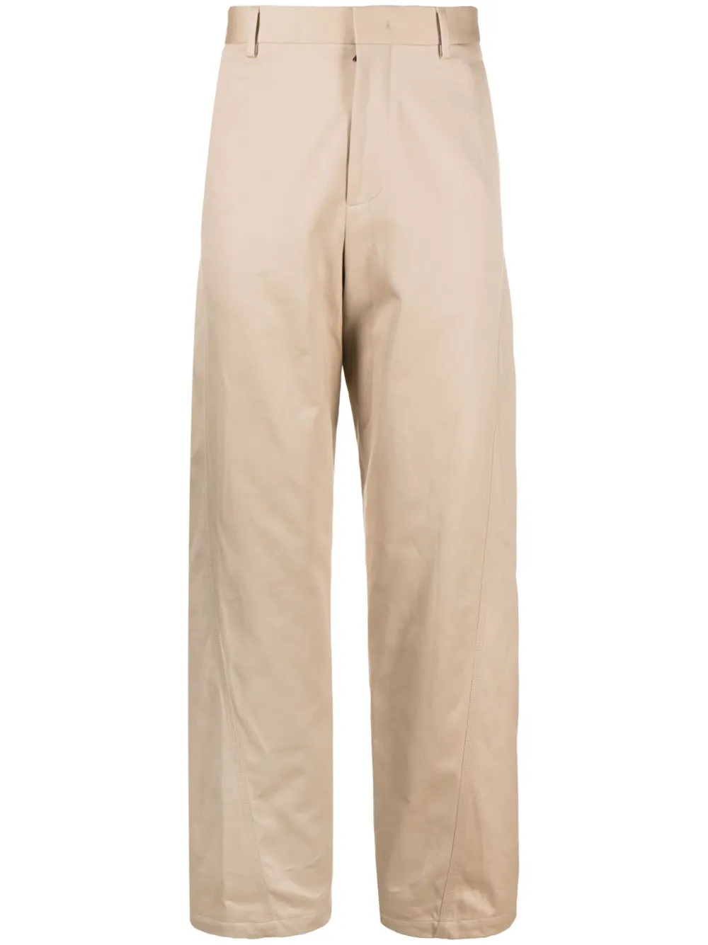 

Брюки чинос Twisted Lanvin, нейтральный