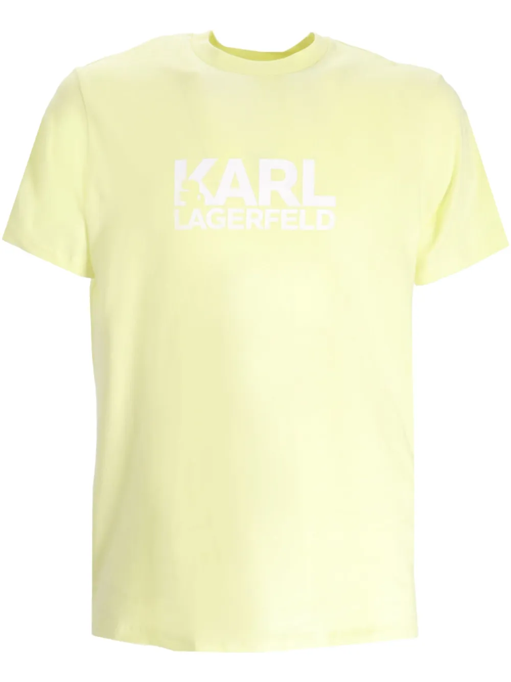 

Футболка с логотипом KARL LAGERFELD, желтый