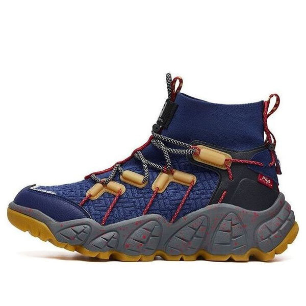 

Кроссовки apennines hi top blue Fila, синий