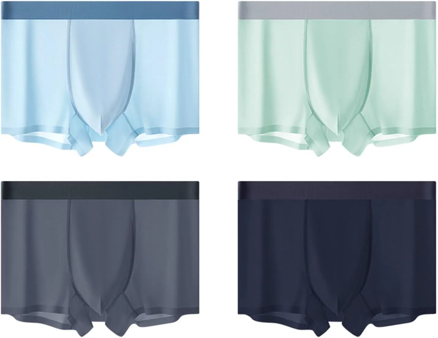 Боксеры, ультратонкие, 4pcs B