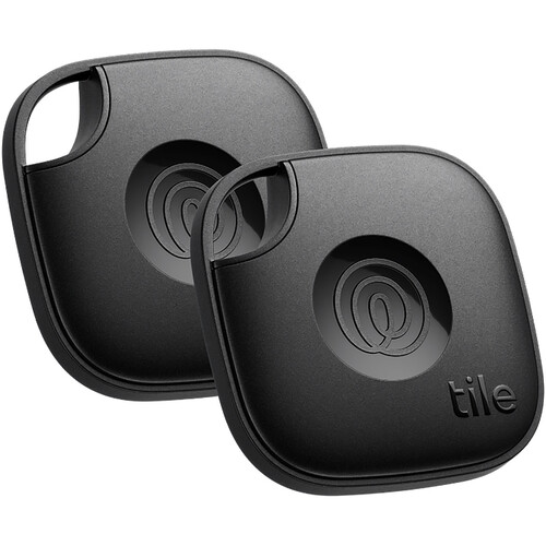 

Tile Mate Bluetooth Tracker (2024, 2-Pack, Black) RE-60012