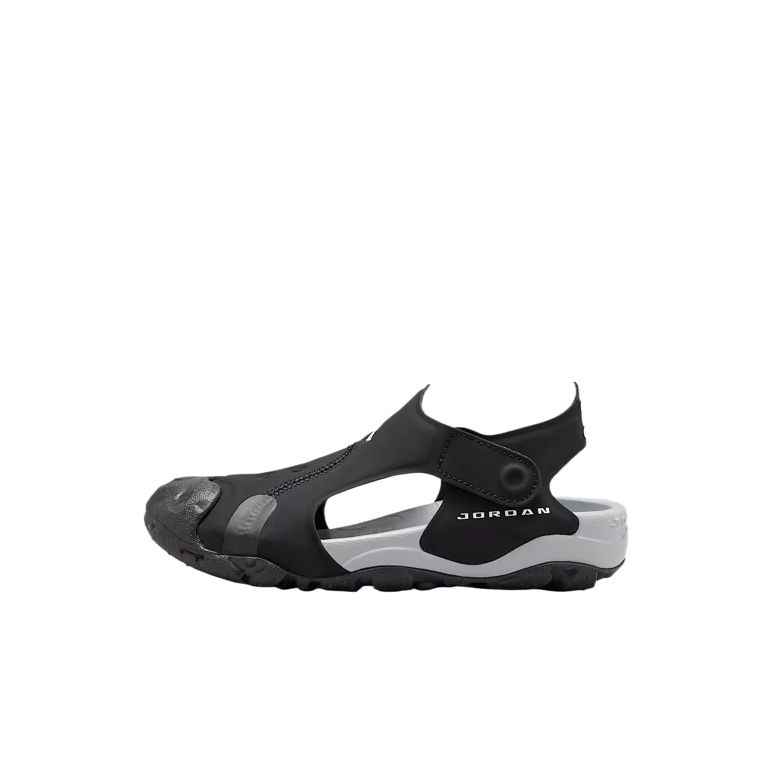 Детские сандалии Breathable Support Low top для детей 3-7 лет Jordan, Black/Wolf Gray/White