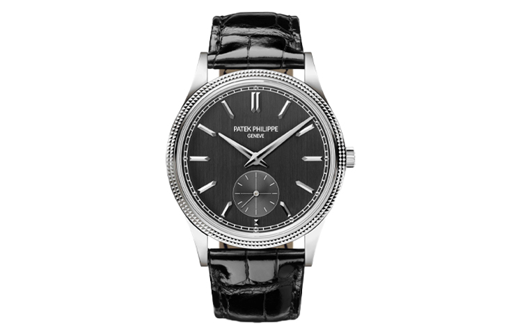 

PATEK PHILIPPE Calatrava, механический с ручным заводом, водонепроницаемость 30 м, мужские часы, 39 мм, черный циферблат