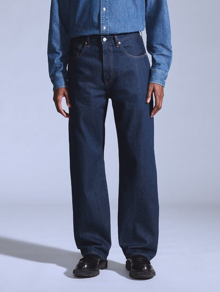 Джинсы Маркер BLUETAB для свободных джинсов темно-синего цвета. Levi'S, Medium Indigo - Worn In