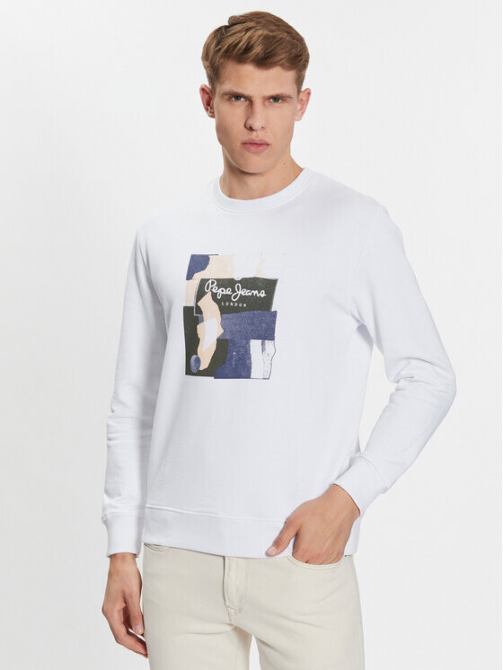 

Толстовка обычного кроя Pepe Jeans, белый