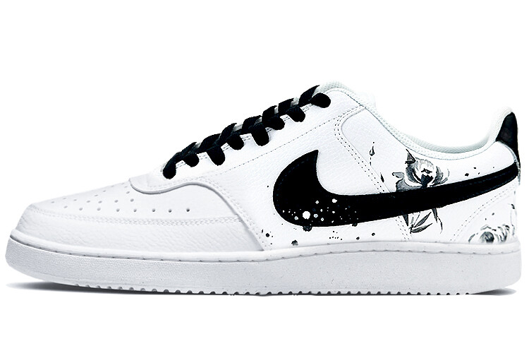 

Кроссовки Nike Court Vision 1 Skateboard Shoes Women's Low-Top White Black