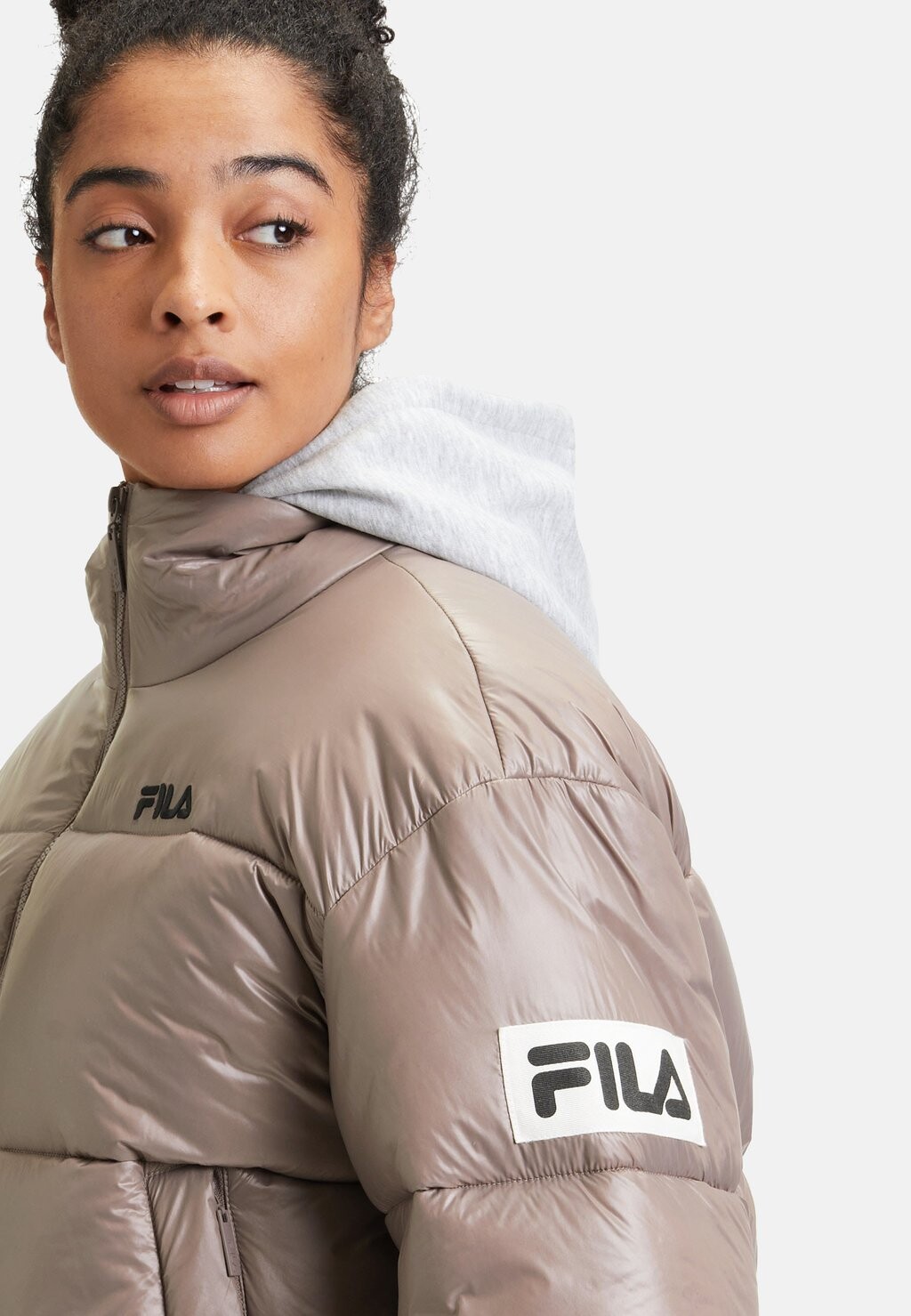 

Зимняя куртка LEPE SHINY Fila, коричневый