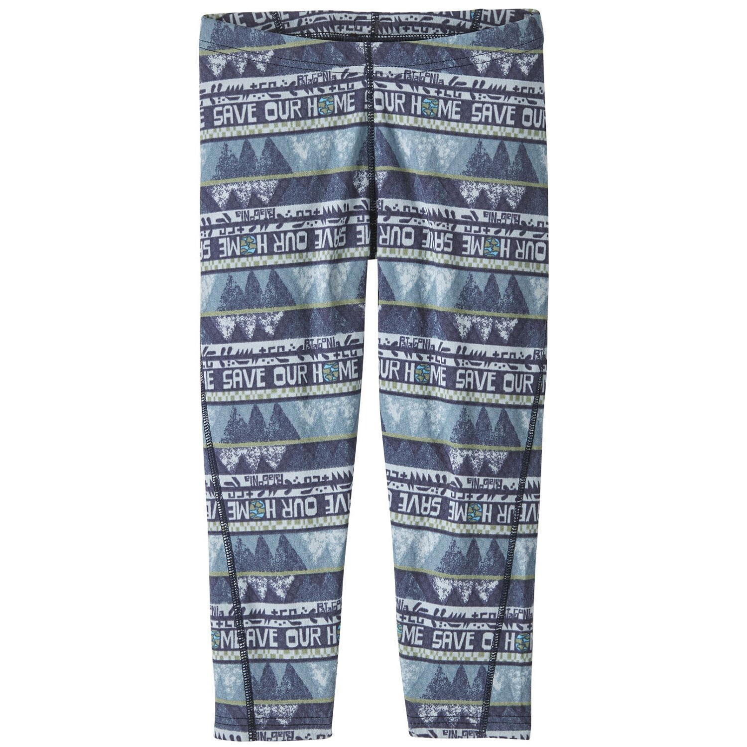 

Базовые брюки Patagonia Capilene Midweight, синий