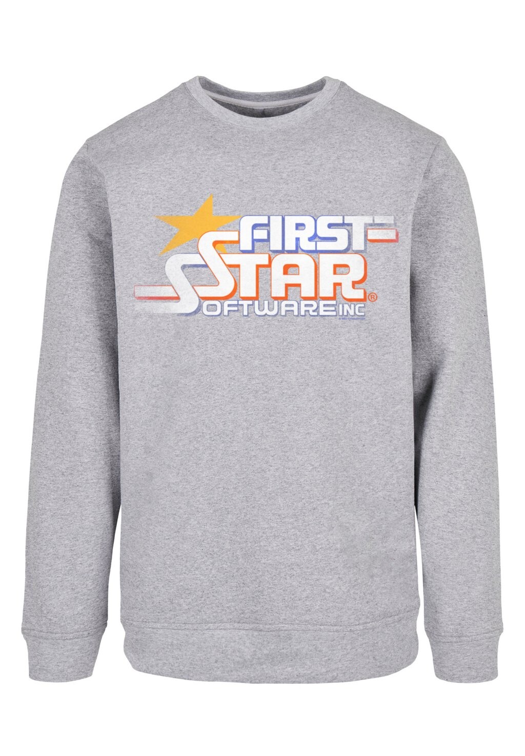 

Толстовка RETRO GAMING FIRSTSTAR INC F4NT4STIC, серый
