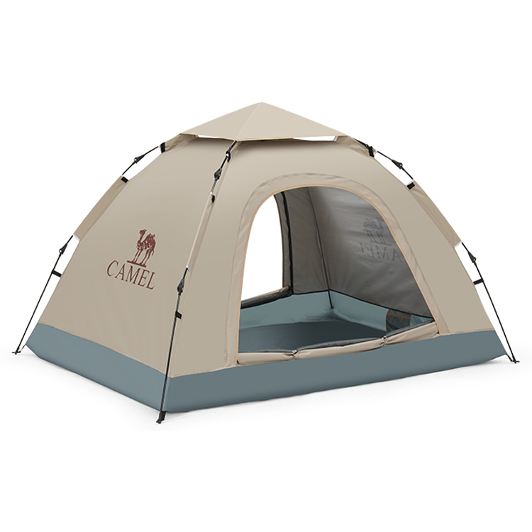 

Палатка для кемпинга мгновенной сборки Press Pop Up, одноместная, уличная, пирамида CAMEL, золото