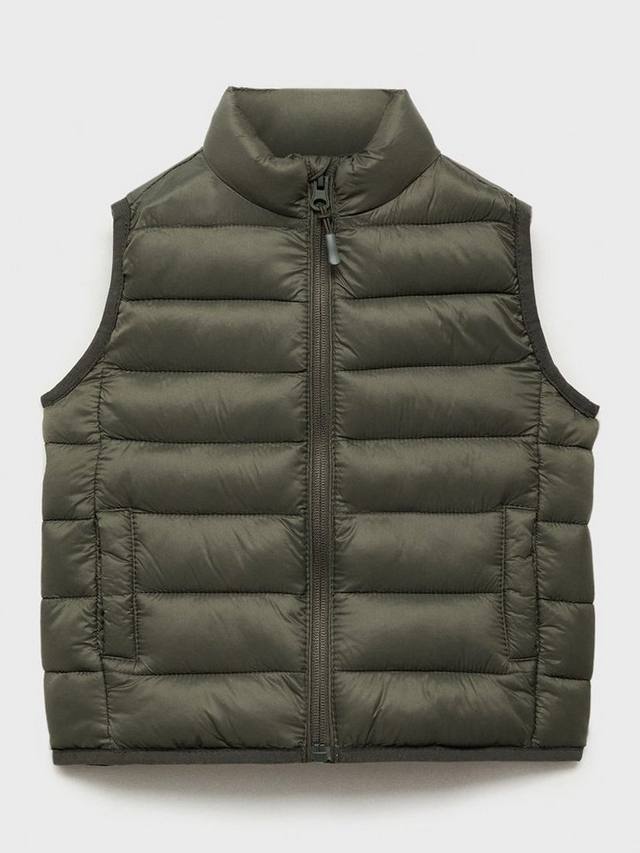 

Детский стеганый жилет alvarito Mango, цвет Beige Khaki