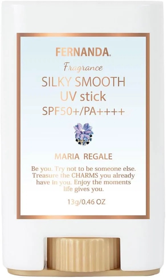 Солнцезащитный стик Fernanda Silky Smooth UV Stick Maria Rigel, 13 г, без цвета