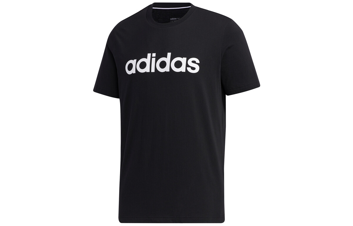 

Футболка мужская черная Adidas Neo, черный