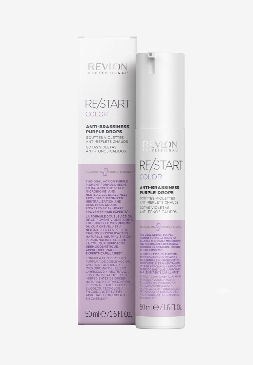 

Шампунь Re/Start Color Anti-Brassiness Purple Drops Revlon Professional