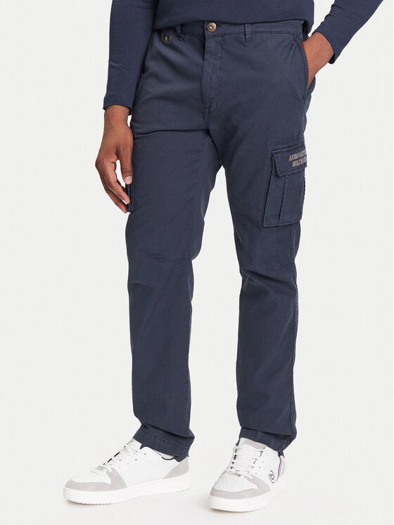 

Брюки из ткани regular fit 252PA1329UCT0244 Aeronautica Militare, синий