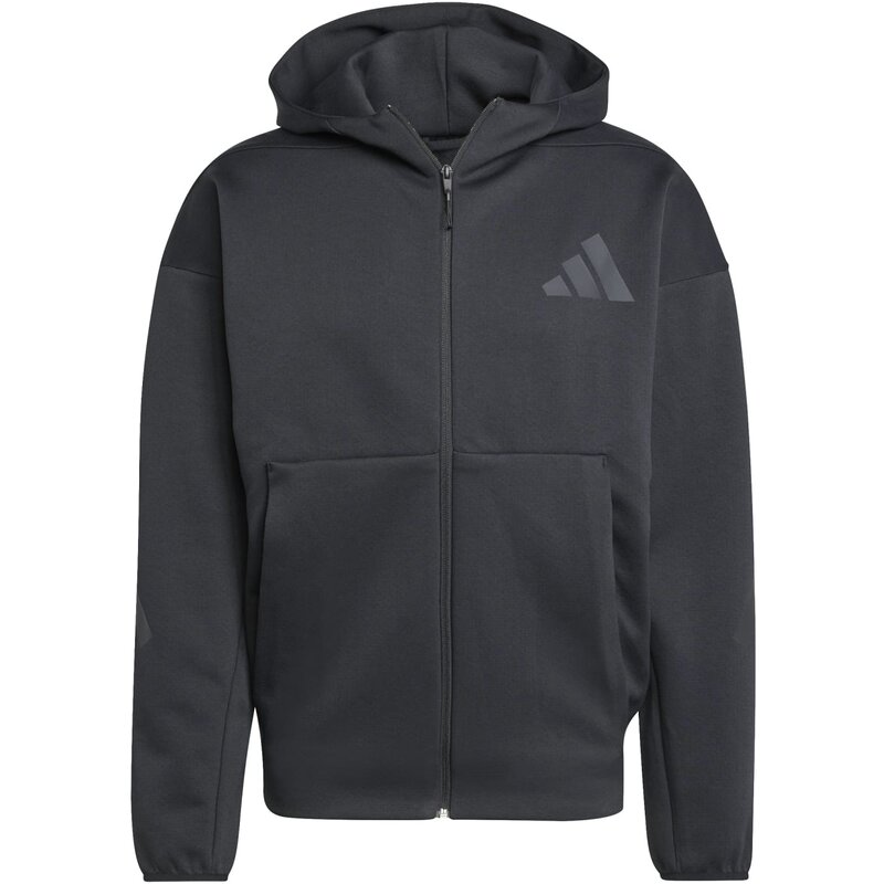 

Толстовка с капюшоном новая zne zip (обычная и длинная) Adidas, черный