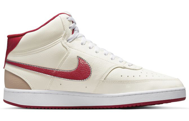 

Кроссовки Nike Court Vision 1 Skateboard Shoes Men Mid-Top White/Red