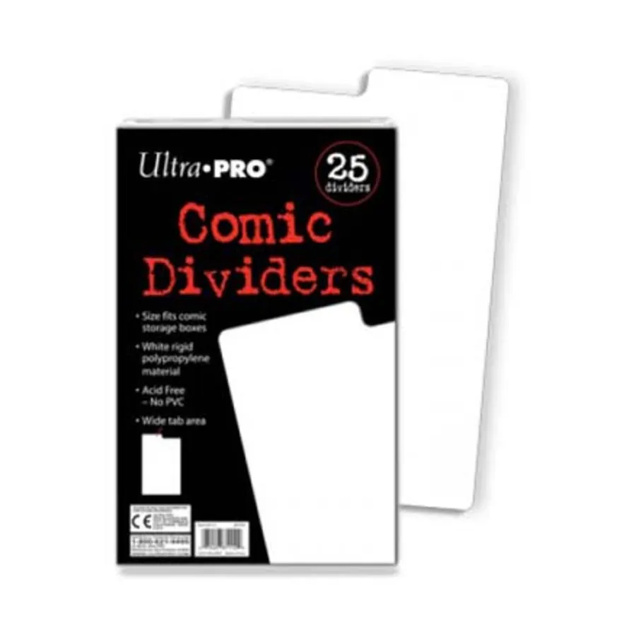 

Комические разделители (25), Comic Storage Bags, Boards & Boxes