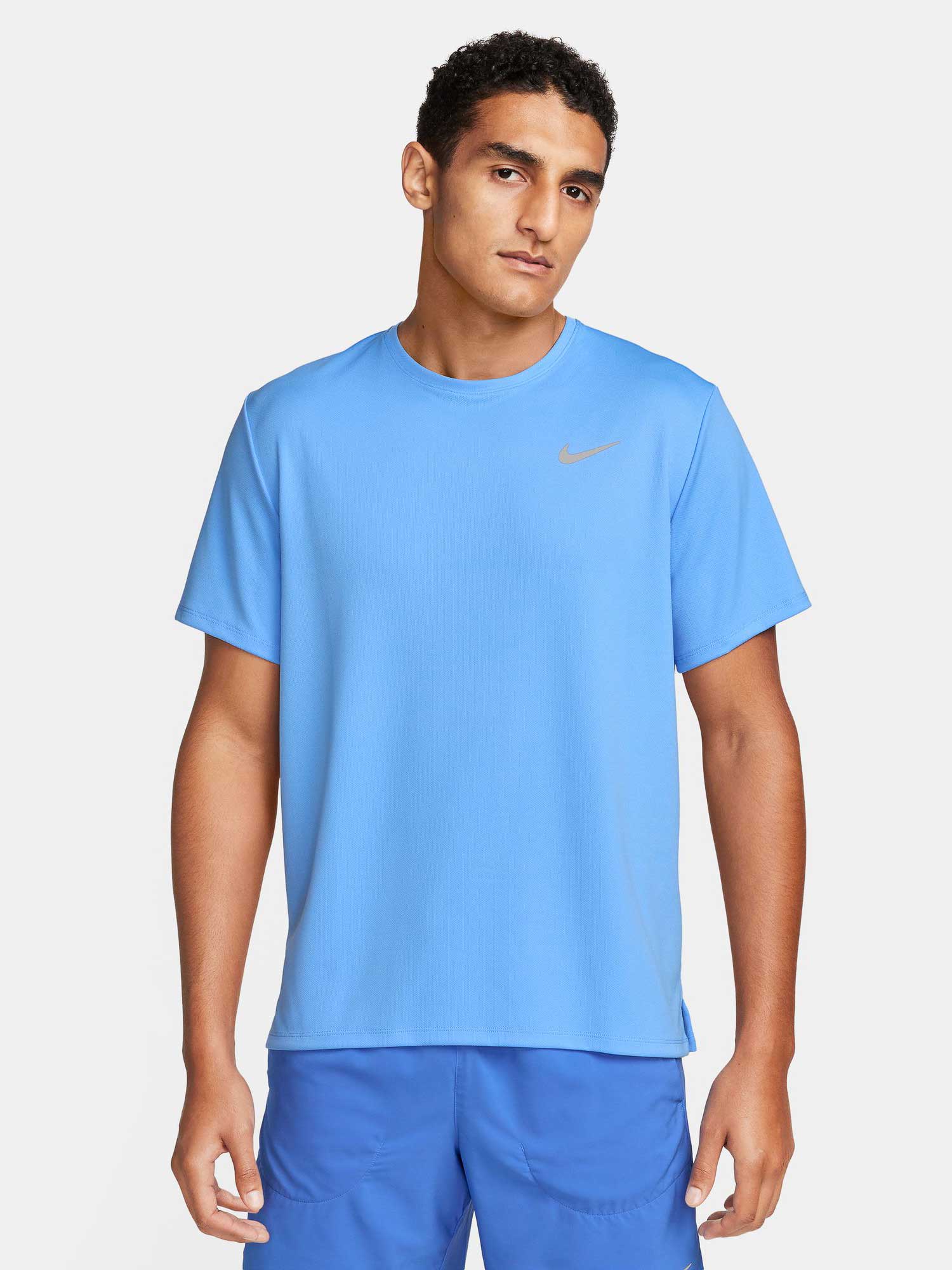 

Футболка Nike M NK DF UV MILER SS, синий