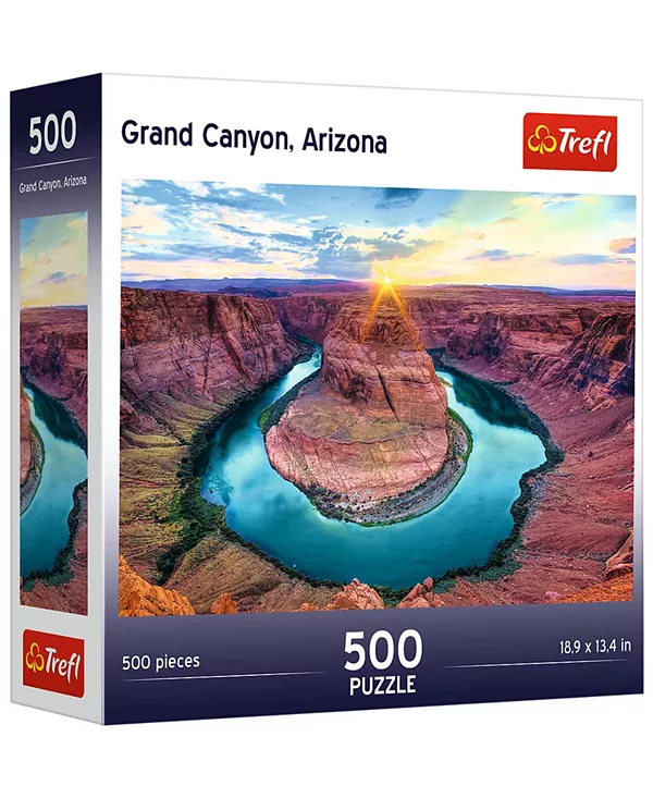 

Красный пазл из 500 деталей - Гранд-Каньон, США Trefl, multi-color