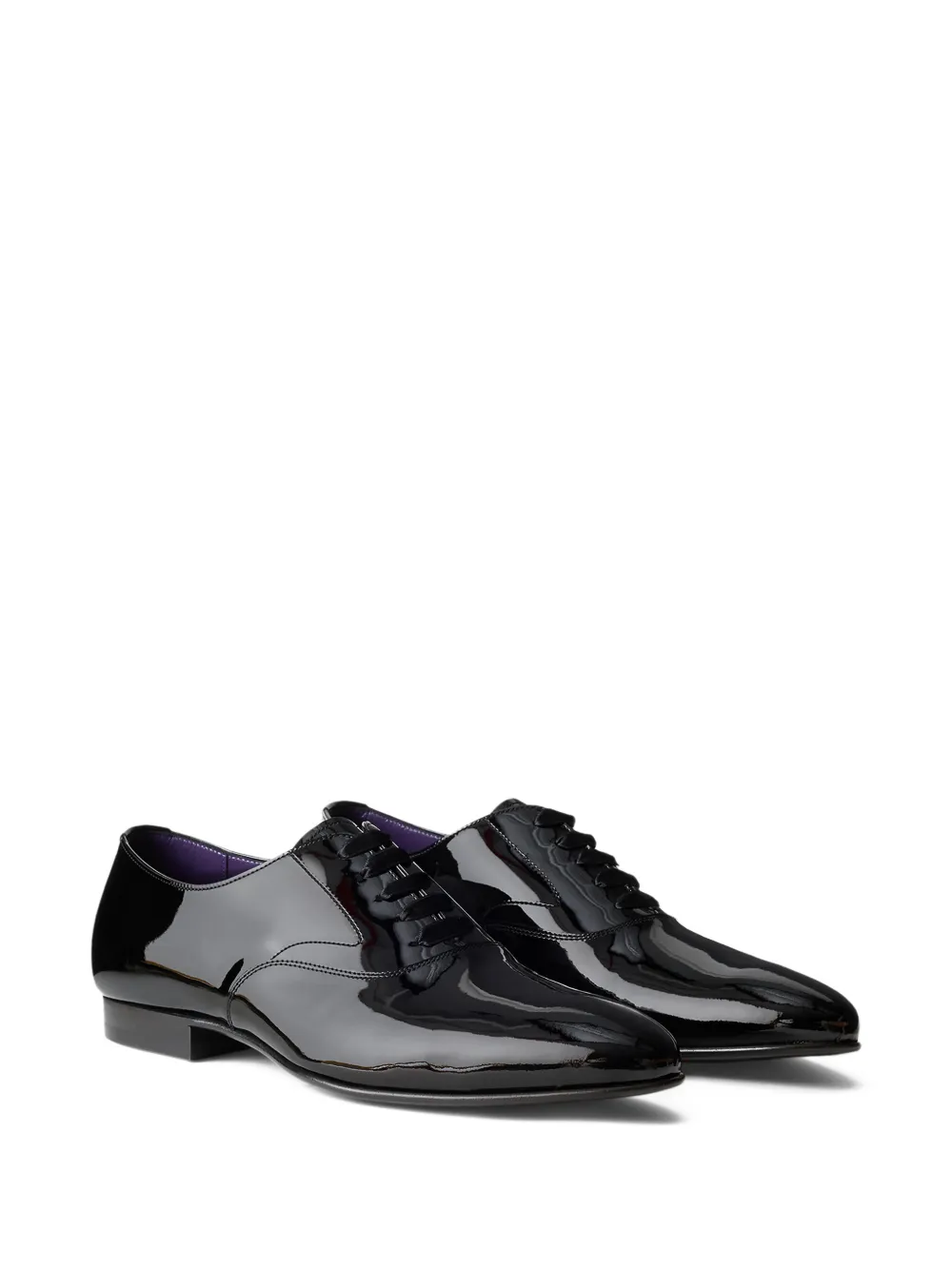 Туфли дерби Paget Ralph Lauren Purple Label, черный — фото 2