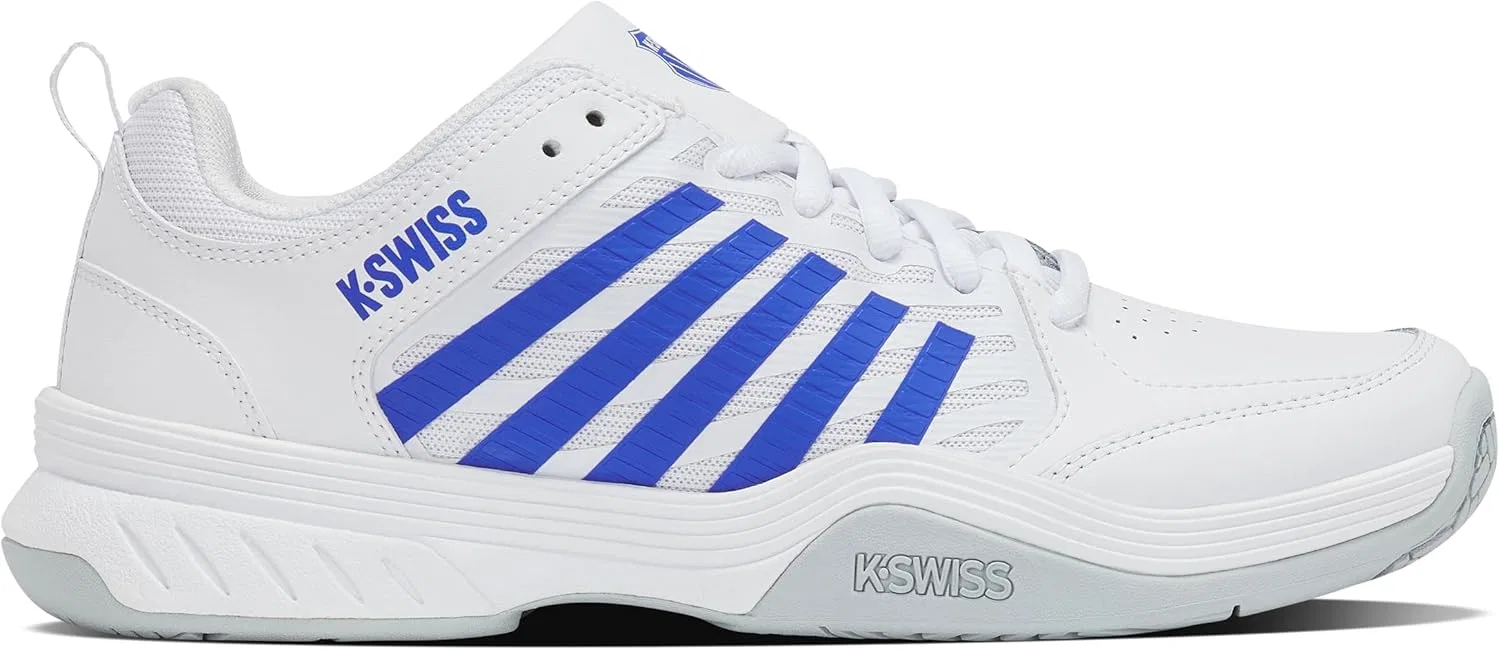 Кроссовки теннисные K-Swiss Court Express 2, белый Dazzling Blue