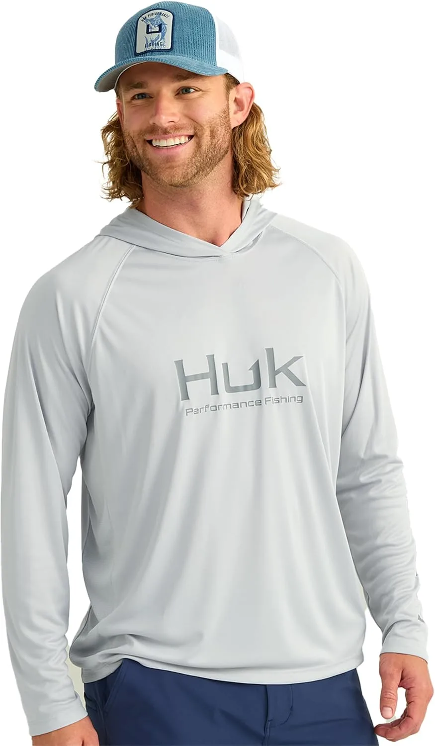 

HUK мужская толстовка с капюшоном Pursuit Vented Long Sleeve