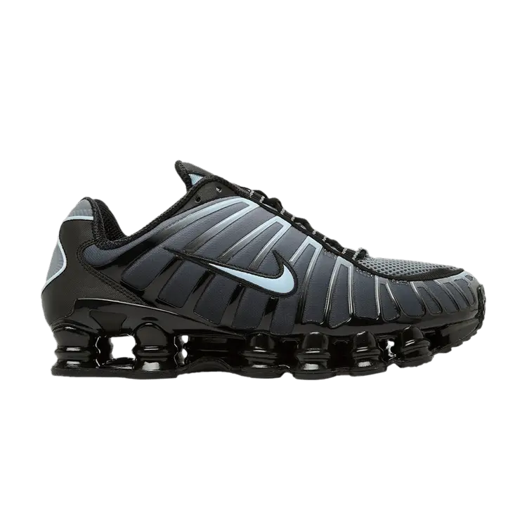 

Кроссовки Nike Shox TL 'Black Celestine Blue', черный