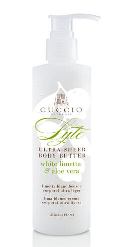 

Легкое масло для тела - лайм и алоэ 237мл Cuccio Lyte Ultra Sheer Body Butter