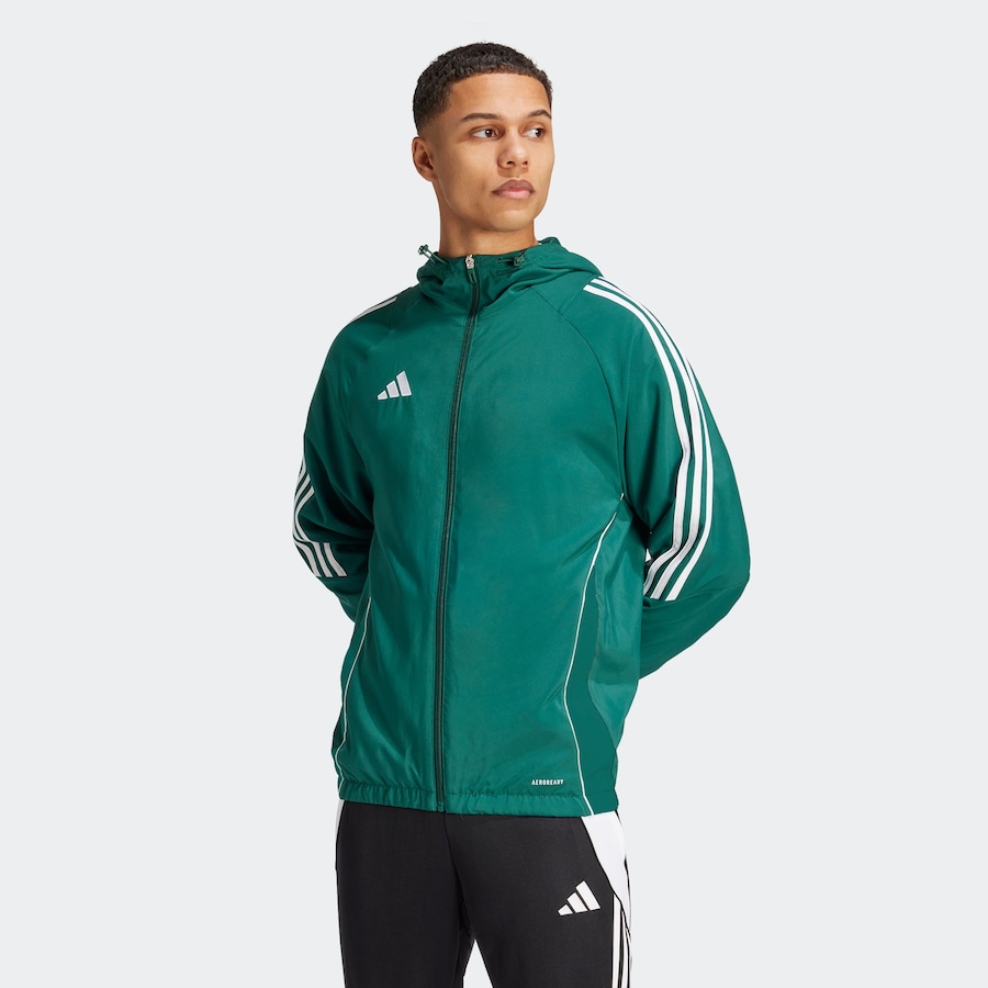 

Тренировочная куртка ADIDAS PERFORMANCE Tiro 24, темно-зеленый