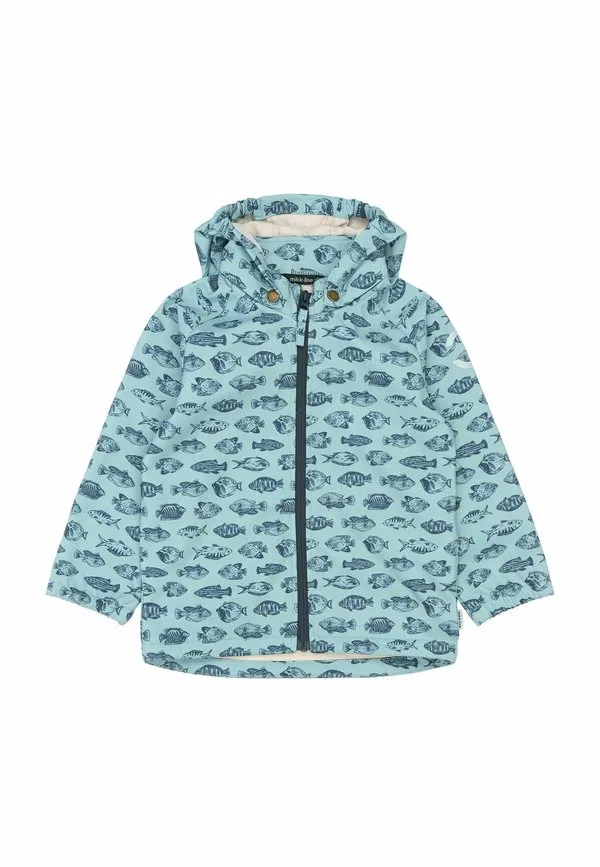 Куртка из мягкой ткани Mikk-Line, Fish Aop