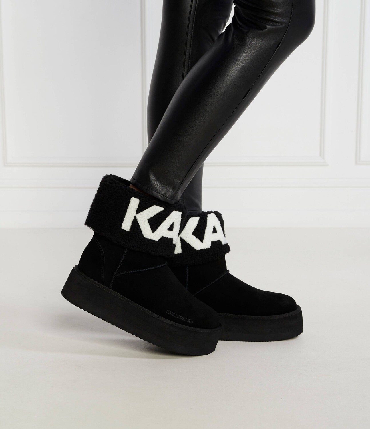 Зимние ботинки Karl Lagerfeld THERMO Karl Logo, черный — фото 2