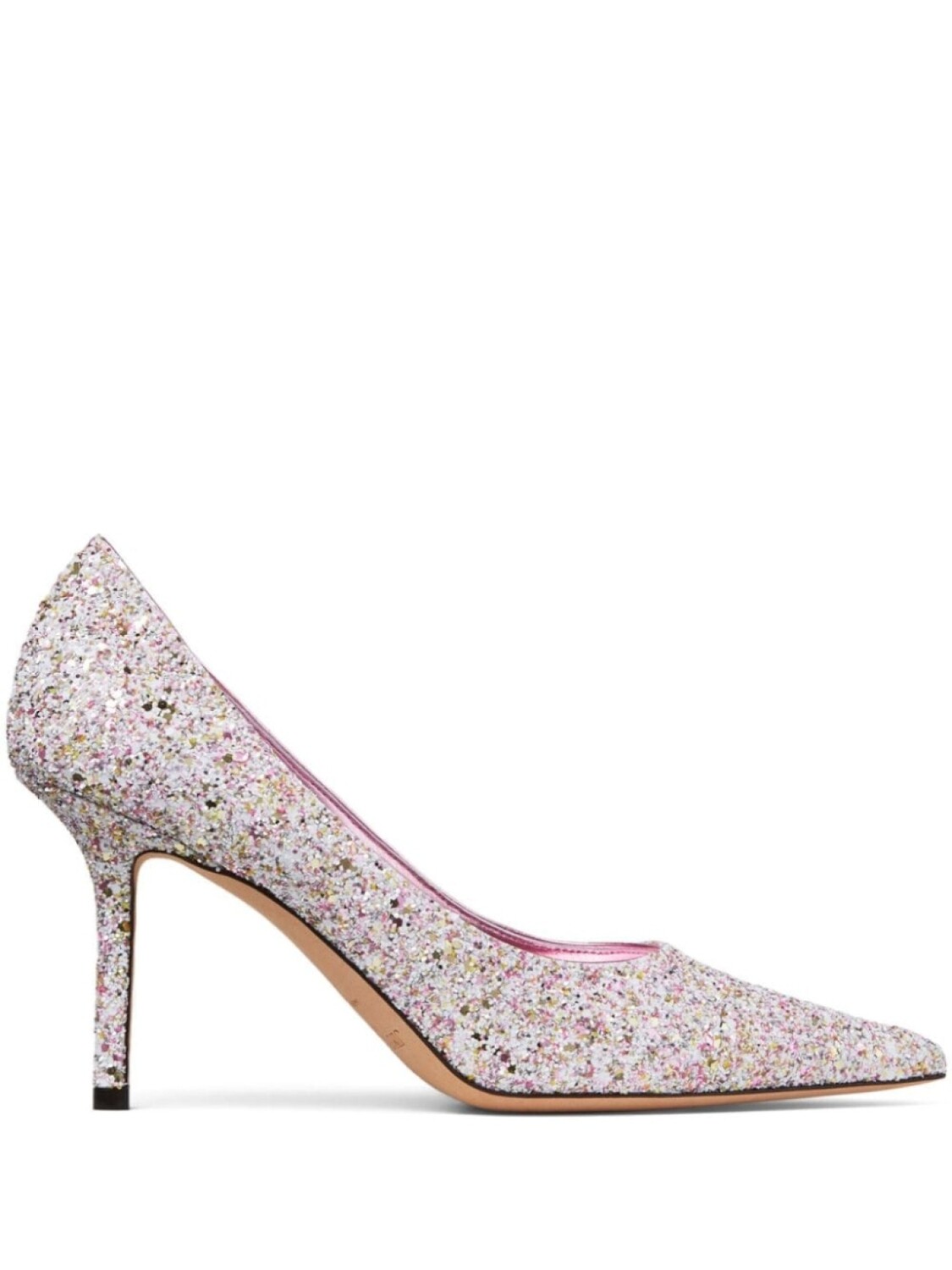 

Jimmy Choo туфли Love 85 с блестками, розовый