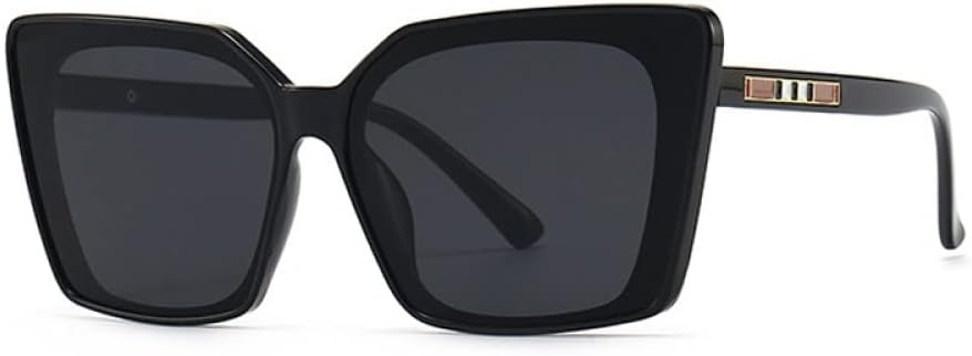 

MUTYNE Большие квадратные солнцезащитные очки для женщин, дизайнерские, роскошные, в стиле «кошачий глаз», винтажные, с защитой от УФ-излучения UV400, для активного отдыха, C1