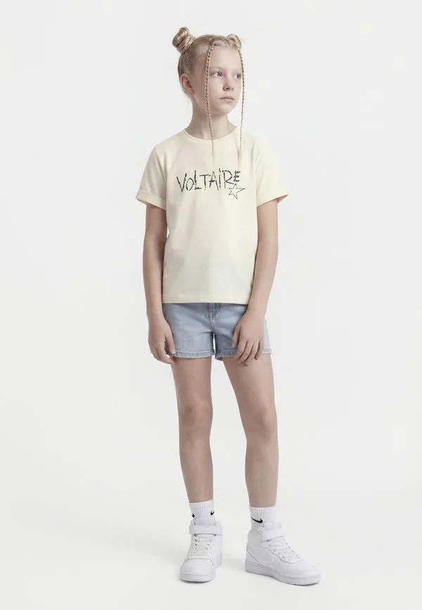 Футболка с короткими рукавами и принтом Zadig & Voltaire, Off-White