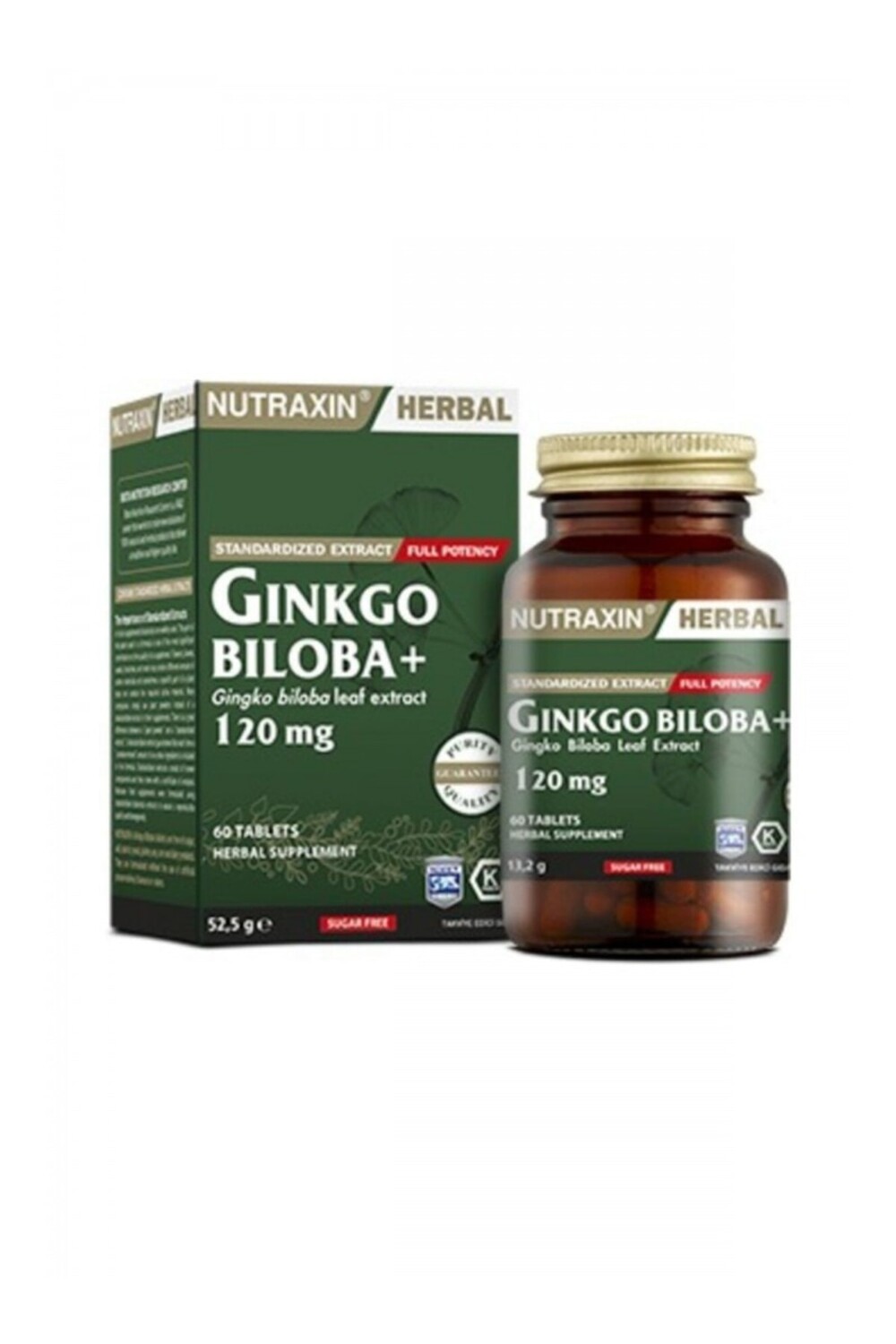 

Nutraxin Гинкго билоба 60 капсул