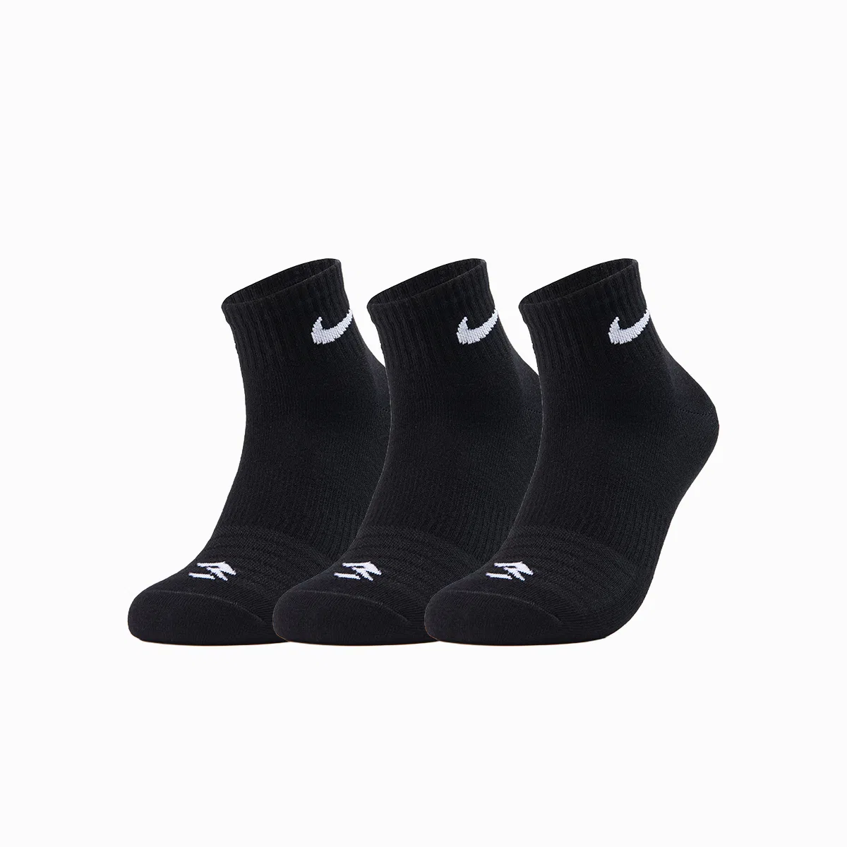 Носки Nike 3Brand Socks Combo Set для подростков, черный