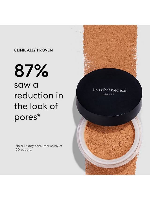 ORIGINAL MATTE минеральная рассыпчатая пудра-основа SPF 15 bareMinerals, Neutral Dark 24 — фото 4