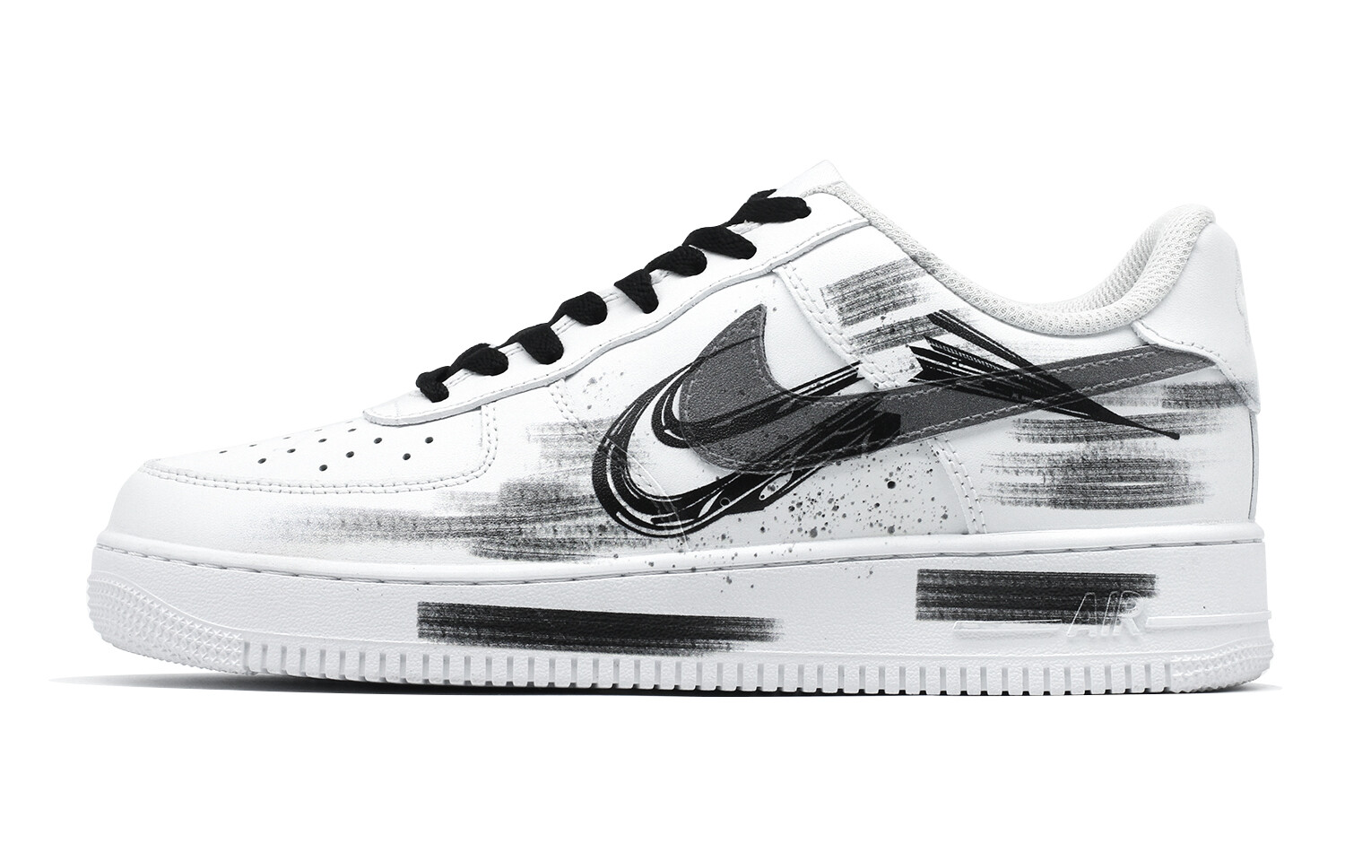

Кроссовки Air Force 1 для скейтбординга унисекс с низким верхом, белый/черный Nike