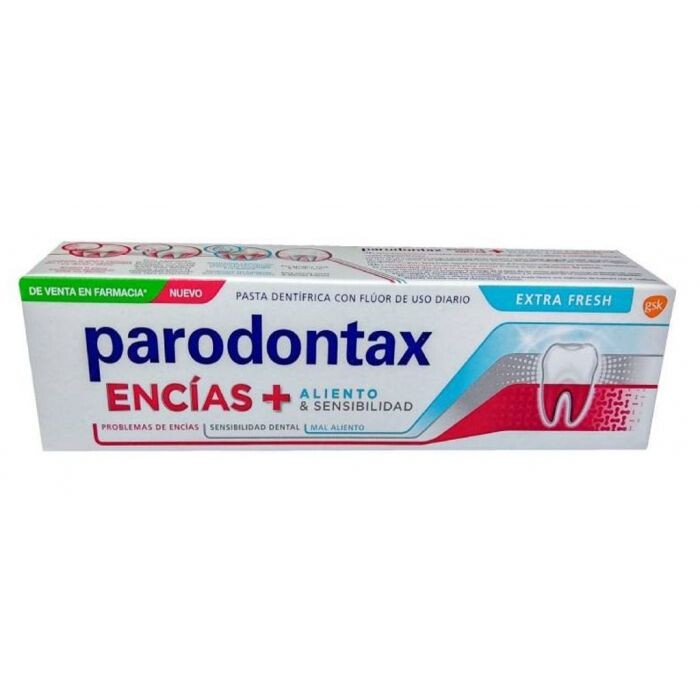 

Набор косметики Pasta de Dientes Encías + Aliento & Sensibilidad Parodontax, 75 ml
