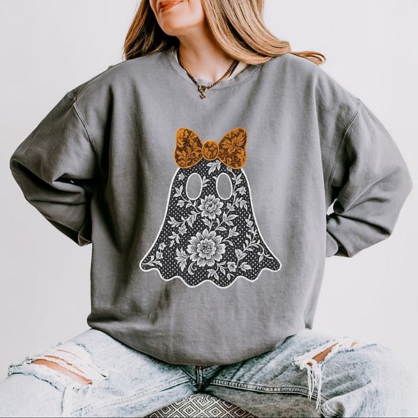 

Lace ghost - женский легкий свитшот с окраской в готовом виде Simply Sage Market, Grey, Серый, Lace ghost - женский легкий свитшот с окраской в готовом виде Simply Sage Market, Grey
