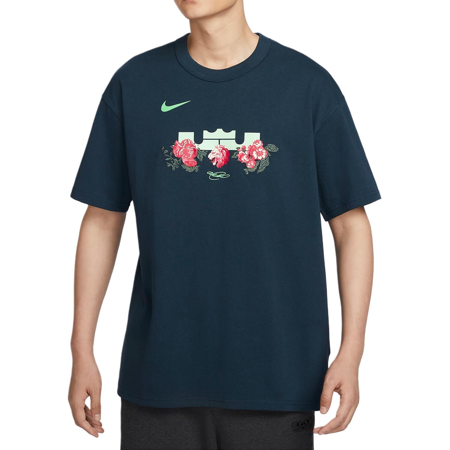 

Футболка Max90 для мужчин, Бюро вооружений ВМС Nike, темно-синий