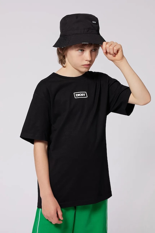 

Футболка детская хлопковая Dkny, черный