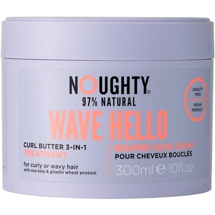 

Noughty 97% Natural Wave Масло для кудрей Hello Curl 3-в-1, 300 мл, 300 г